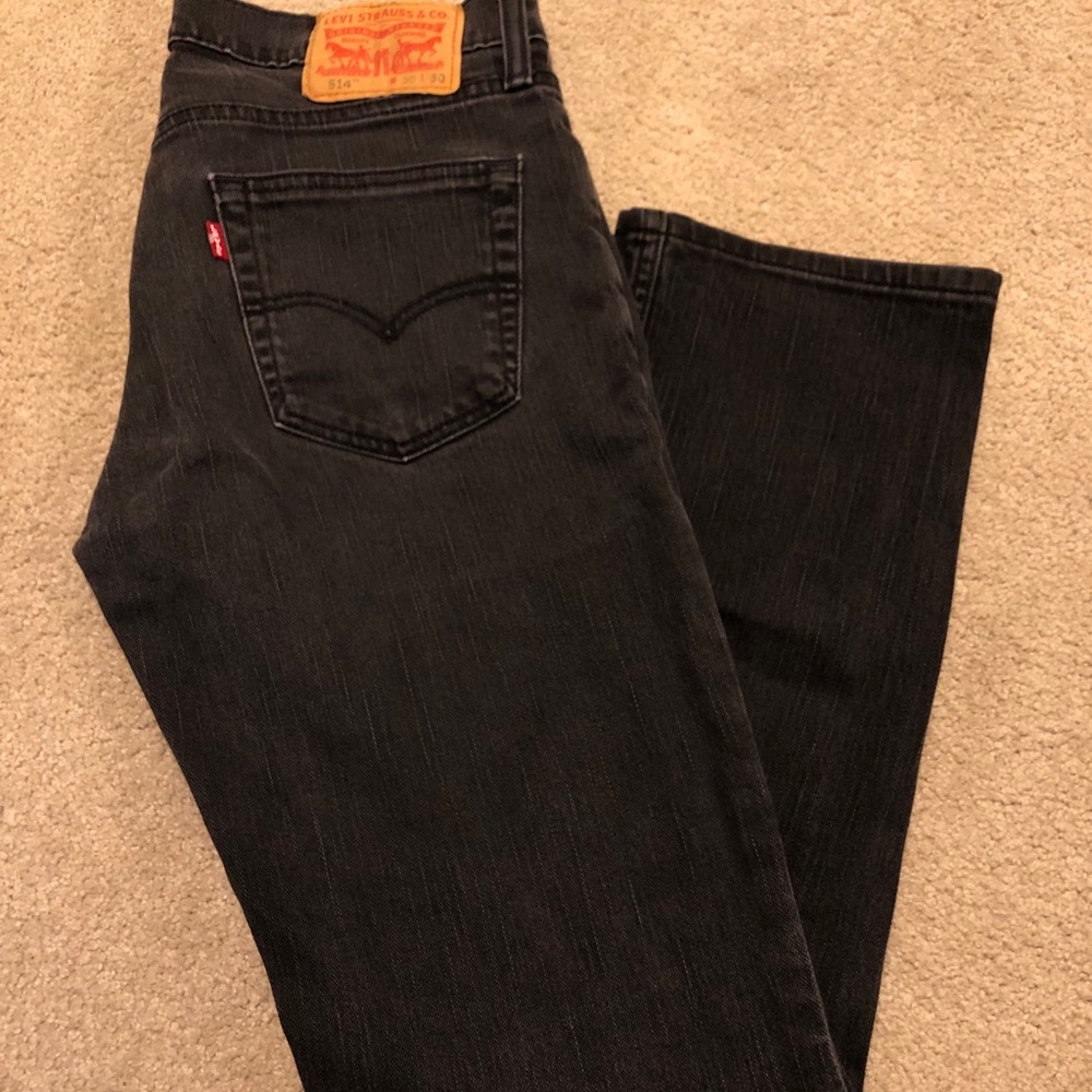 Levi’s 514 in black